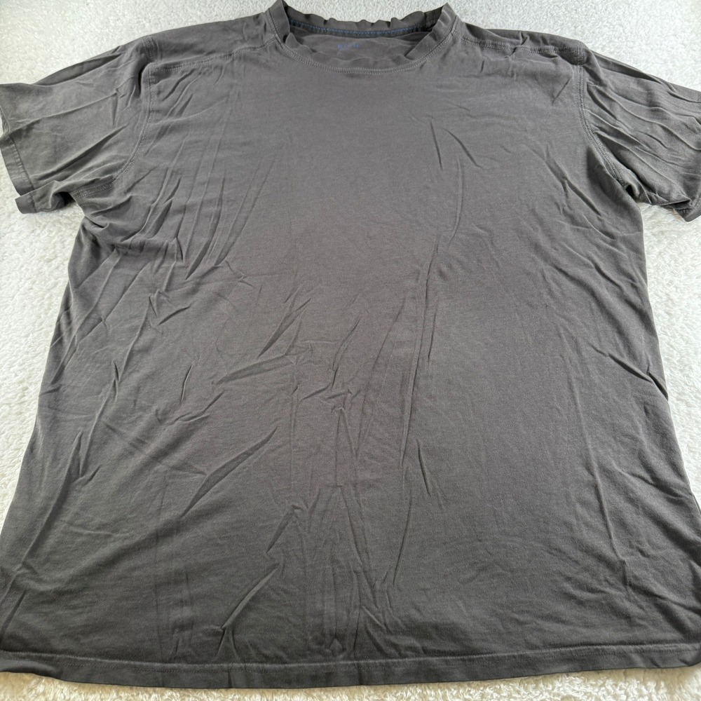 Kuhl Oversized Solid Tee Shirt Boxy Men's Size XL‎ Gray Used Short Sleeve